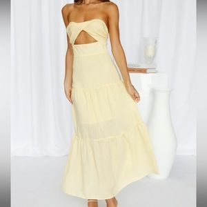 Hello Molly Yellow Dress